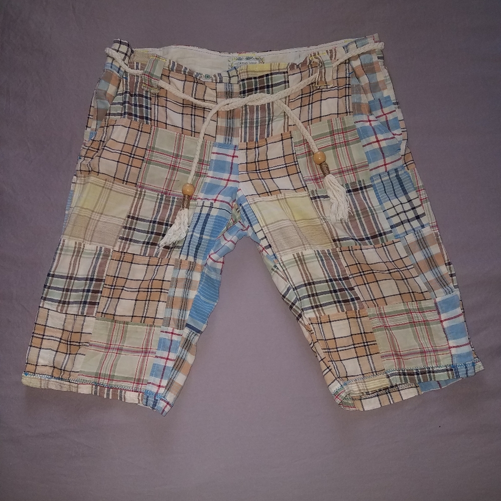 Plaid shorts